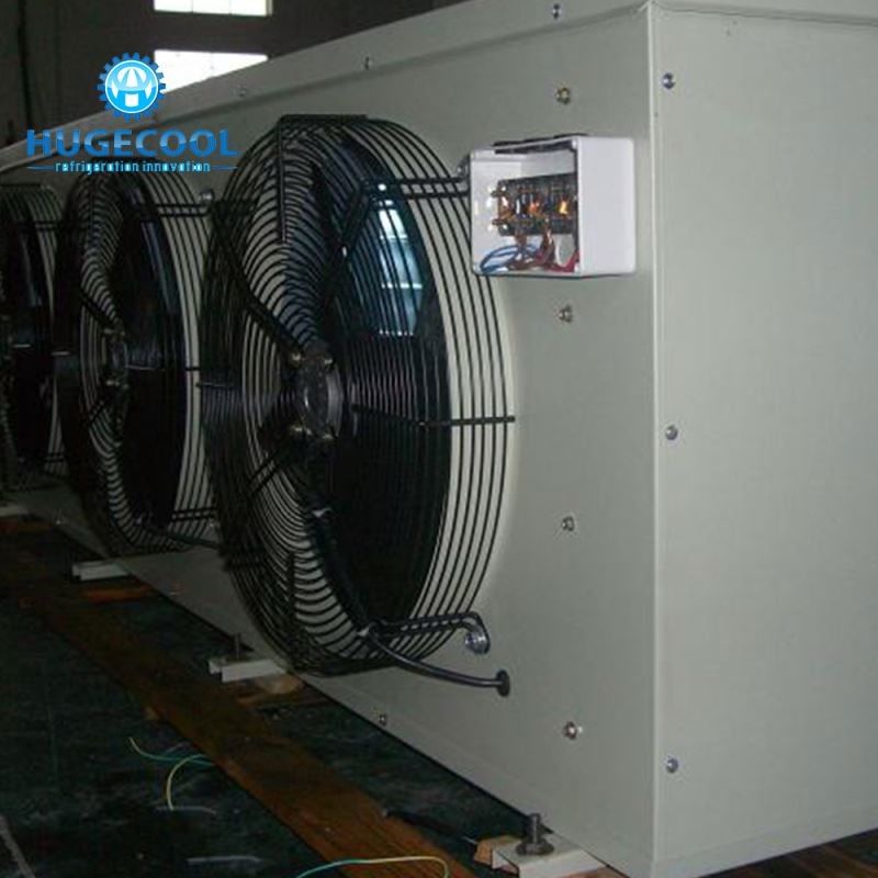 Evaporator fan evaporative air cooler for cold storage room