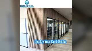 سوبر ماركت عرض برودة للبيرة والمشروبات