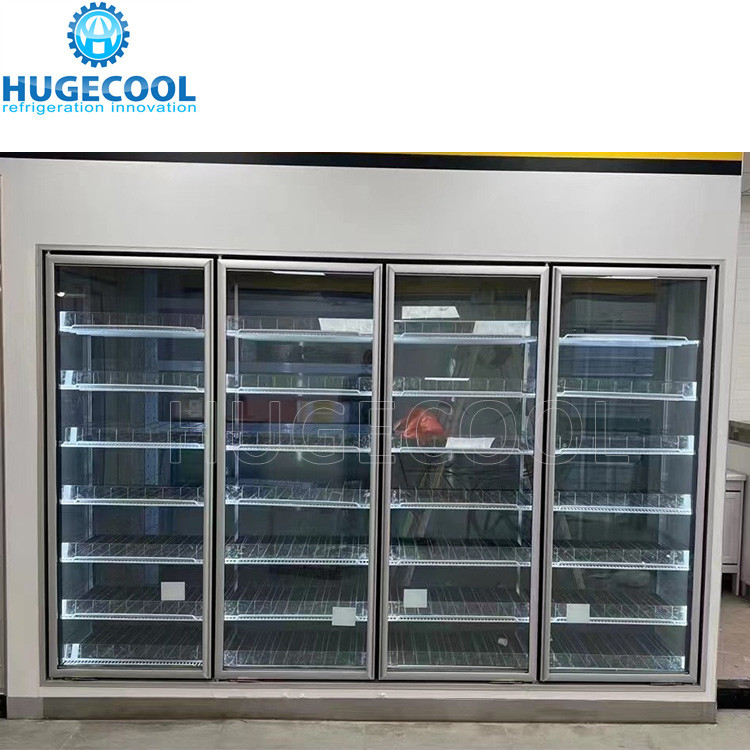 Display Walk In Cooler/ Freezer with Glass Door