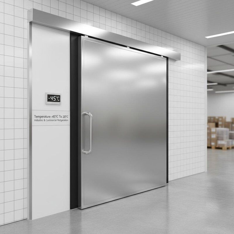 Temperature Minus 45C To 20C Sliding Door Cold Room Ideal For Industrial And Commercial Refrigeration Applications